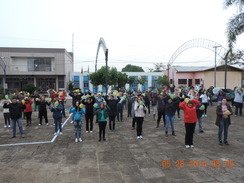 Comunidade porto-xavierense mobilizada para o Dia do Desafio